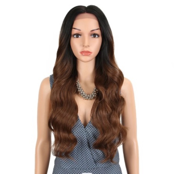 Lace front Synthetic Hair High Fiber Wigs #1, Grey, #2 - Picture 5 of 7